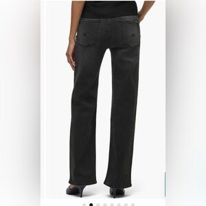 Hudson - Rosalie -Jeans Women's Straight Leg in Charcoal